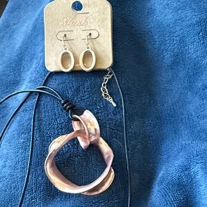 Elegant Rose Gold Jewelry Set